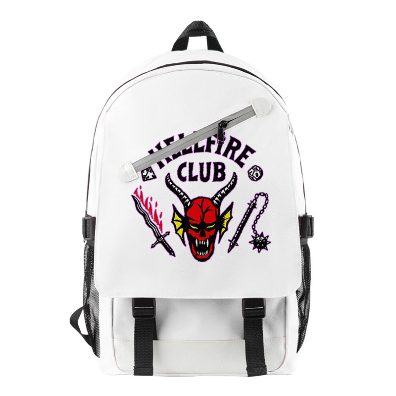 Stranger Things Hellfire Club Backpack Backpack Campus Schoolbag