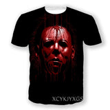 Michael Myers T Shirt Summer Printed round Neck Men's Short Sleeve