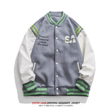 Men Jacket Men's Spring and Autumn Loose Versatile Casual Jacket Coat