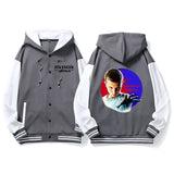 Stranger Things Hellfire Club Hoodie Stranger Things 4 Men's and Women's Baseball Uniform Autumn and Winter