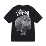Stussy Shir round Neck Short Sleeve T-shirt Baby Boy and Girl Summer