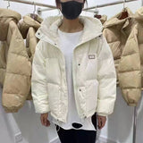 Women Winter Coats Puffer Jacket Down Coat Down Jacket Glossy Thickened Loose Stand Collar Coat