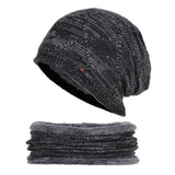 Men Winter Hats Autumn and Winter Hat Men's Knitted Woolen Cap Warm