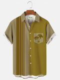 Men Beach T Shirts Men's Fashion Fashion Short Sleeve Shirt