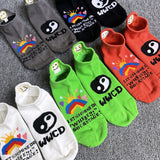 Cpfm Socks Rainbow Summer Leisure Breathable Socks