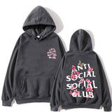 Anti Social Club Hoodie Printed Hoodie Fashion