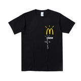 Cactus Jack McDonalds Shirt Joint Singer Short Sleeve T-shirt