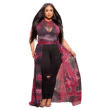 Nina Parker plus Size Dresses Sexy Sheer Mesh Short Sleeve Dress