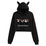 Friends Joey Hoodie Hoodie Printed Fleece Sweatshirt