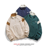 Men Jacket Men's Spring and Autumn Loose Versatile Casual Jacket