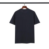 Shark Print T Shirt Embroidered Ape Head Short Sleeve Cotton T-Shirt