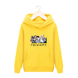 Friends Joey Hoodie Pullover Print Casual Hooded Sweater