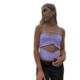 Music Festivals Rave Outfits Girls Tops Summer Women's Fashion Slim Fit