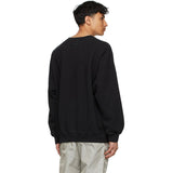 Fog Fear of God Essentials Sweatshirt Letter Flocking Printed Crew Neck Sweatshirt Couple Loose Pullover