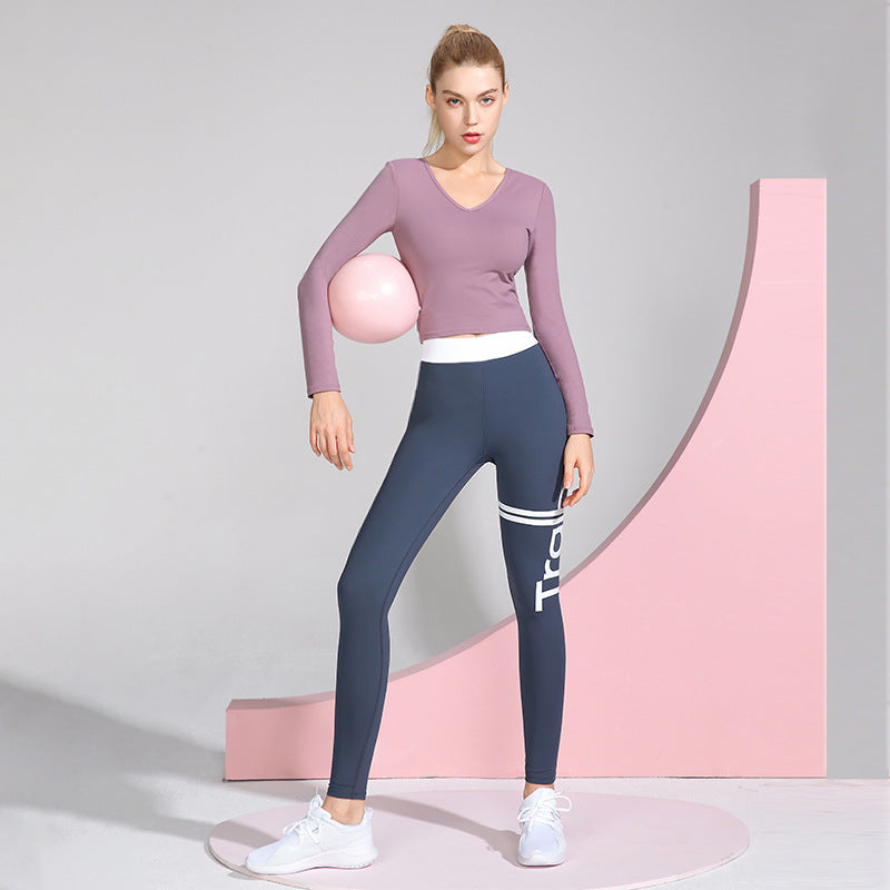 BBL Jacket Yoga Clothes Women's Sports T-shirt Women