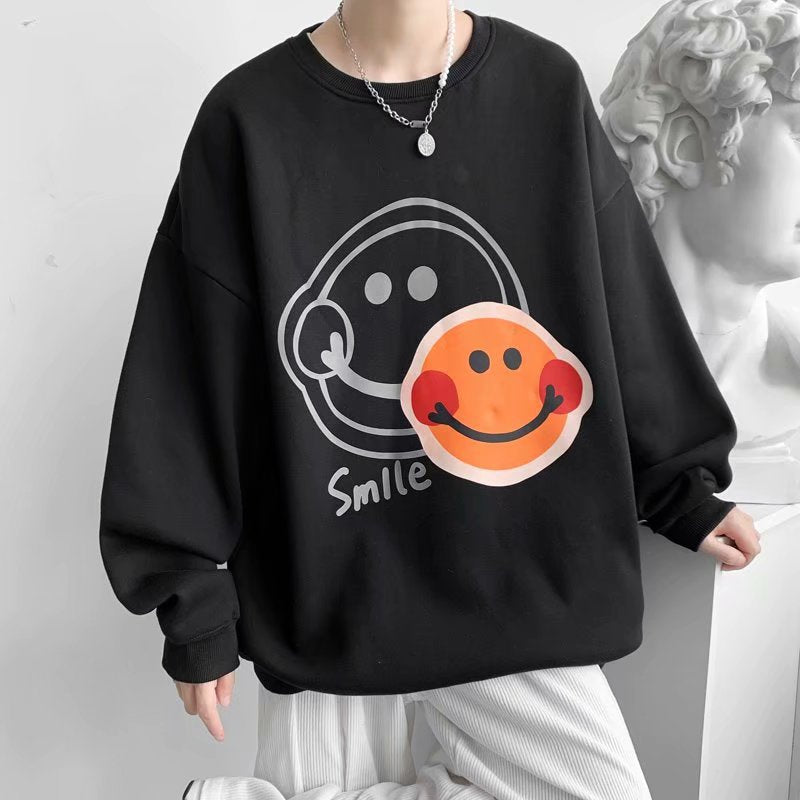 Men Sweatshirts round Neck Sweater Men Spring Autumn Loose
