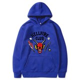 Stranger Things Hellfire Club Hoodie Stranger Things Season 4 Hooded Sweater