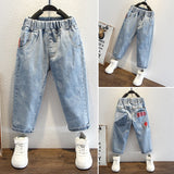 Toddler Boys Pants Boys Spring Clothing Jeans All-Match