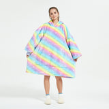 Hoodies Blankets Lazy Blanket Hooded Sweater Thermal Pajamas Autumn and Winter
