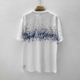 Amiri T Shirt Casual Hip Hop High Street round Neck Short Sleeve T-shirt