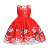 Toddler Girls Sequin Gown Dress Children's Dress Christmas Dress Show Dress Short Sleeve Dress