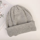Men Winter Hats Women's Autumn and Winter Hat All-Matching Beanie Hat Thickened Warm Cotton Cap