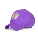 Mario Hat Octagonal Cap Anime Peripheral Cotton Cartoon Cap