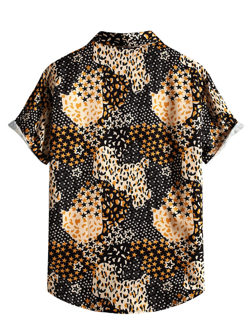 Men Hawaii Shirts Men's Casual Shirt Short Sleeve Men Clothing Top