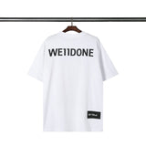 We11 Done T Shirts Oil Painting Poster Graffiti T-shirt Men and Women
