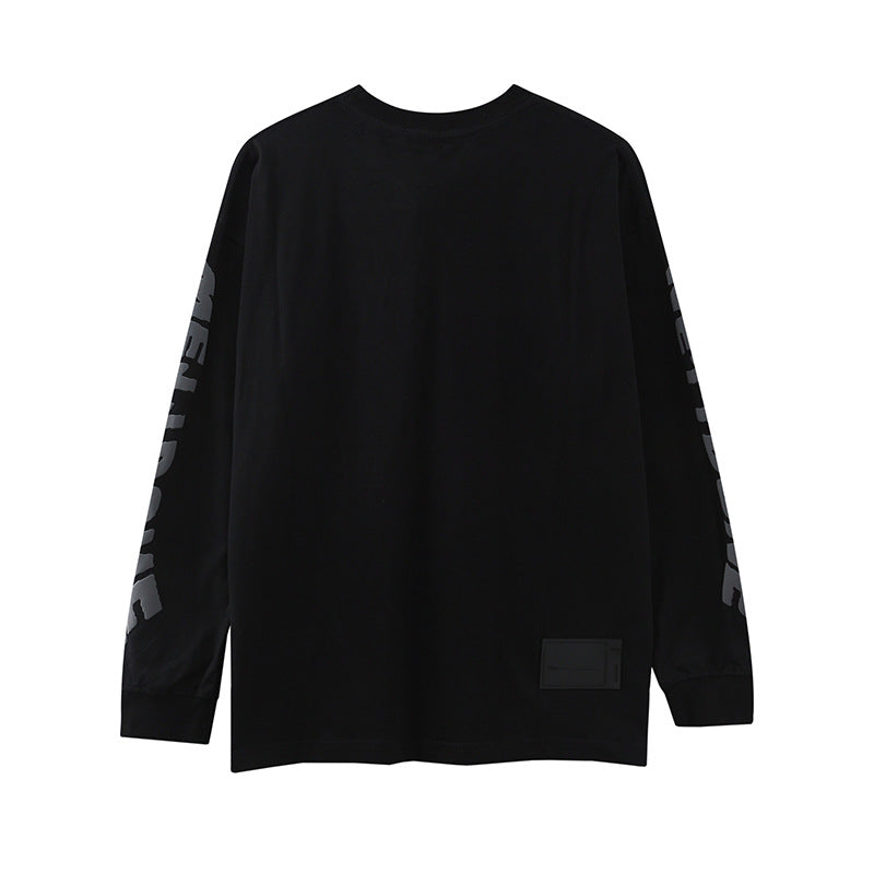 We11 Done Sweatshirts Slogan Printing Daily Casual Couple Style