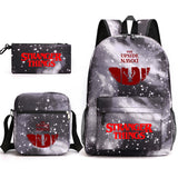 Stranger Things Hellfire Club Backpack Stranger Things Backpack Three-Piece Set