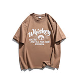 Men T Shitrs Summer Men's Printed round Neck T-shirt Casual Short Sleeve