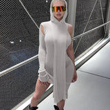 Victoria Beckham Dresses Women 'S Autumn Long Sleeve Hooded Dress