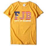 Let's Go Brandon T Shirt Top Women's Letter Print Short-Sleeve T-shirt Women