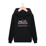 Friends Joey Hoodie Pullover Print Casual Hooded Sweater