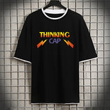 Stranger Things T Shirt Stranger Things Stranger Things Short Sleeve T-shirt Men's and Women's Loose Casual Large Size Couple Cotton Summer