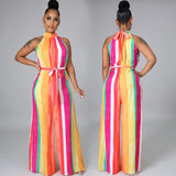 Trousers Jumpsuit Jumpsuit Summer Pants Cool Pants Straight-Leg Pants Women's Pants