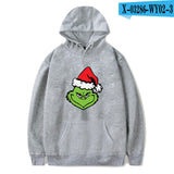 Grinch Hoodie 3D Printed Men's and Women's Casual Loose Hoodie