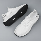 Men's Sneaks Casual Shoes Summer Fly-Knit Sneakers Men's Casual