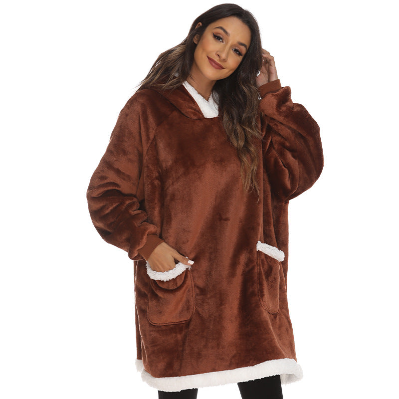 Hoodies Blankets Lazy Blanket Casual Sweatshirt Home