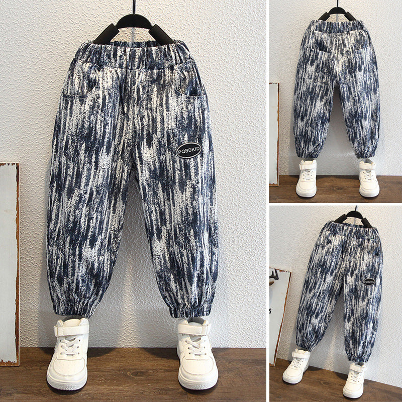 Toddler Boys Pants Boy Spring and Autumn Casual Pants