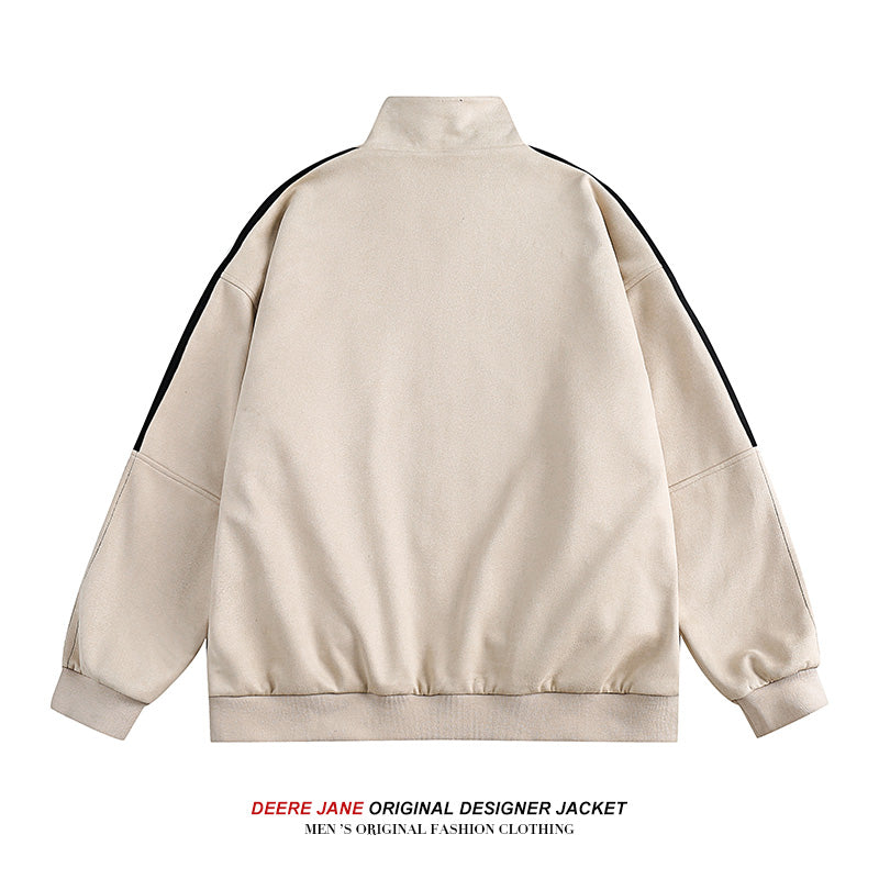 Men Jacket Men's Spring Baggy Coat Sports Leisure Spring and Autumn Top