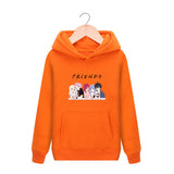 Friends Joey Hoodie Pullover Print Casual Hooded Sweater