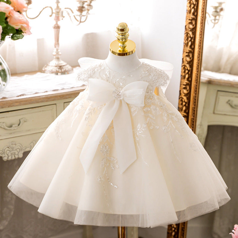 Baby Girl Christening Dress Baby Kids Princess Dress