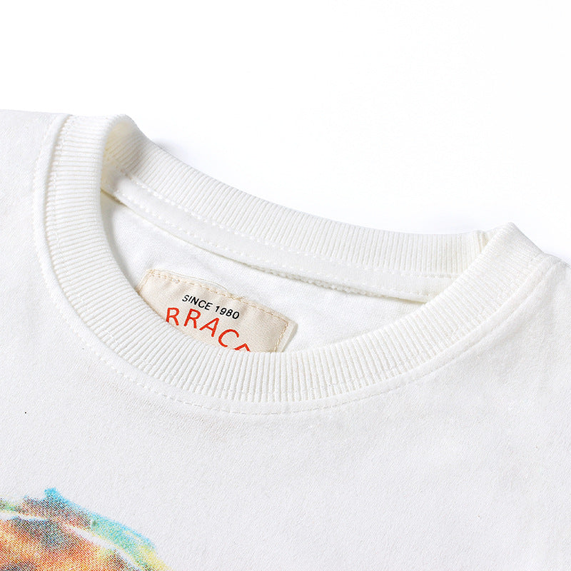 Children T Shrits Summer Boys Short Sleeve Casual Cartoon