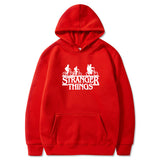 Stranger Things Hoodie Autumn and Winter Velvet Sport Hoodie Sweater Men