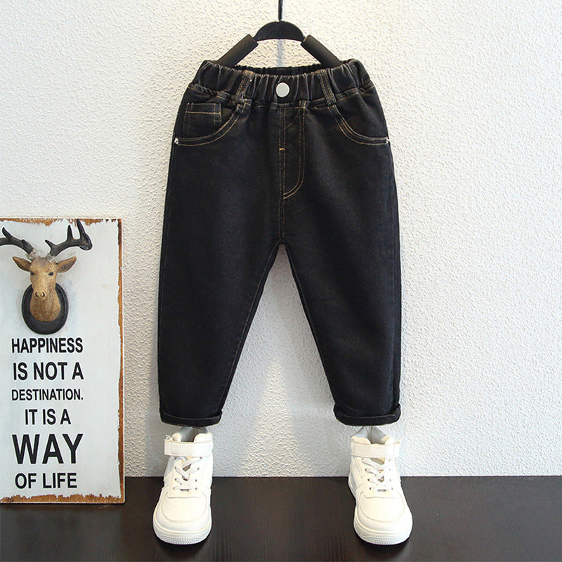 Toddler Boys Pants Boys' Jeans Spring and Autumn