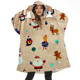Hoodies Blankets Lazy Cover Blanket Pullover Autumn and Winter Pajamas
