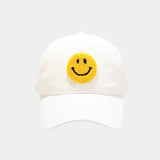 Smiley Face Cap Soft Top Baseball Cap