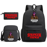 Stranger Things Hellfire Club Backpack Stranger Things Backpack Three-Piece Set for Students